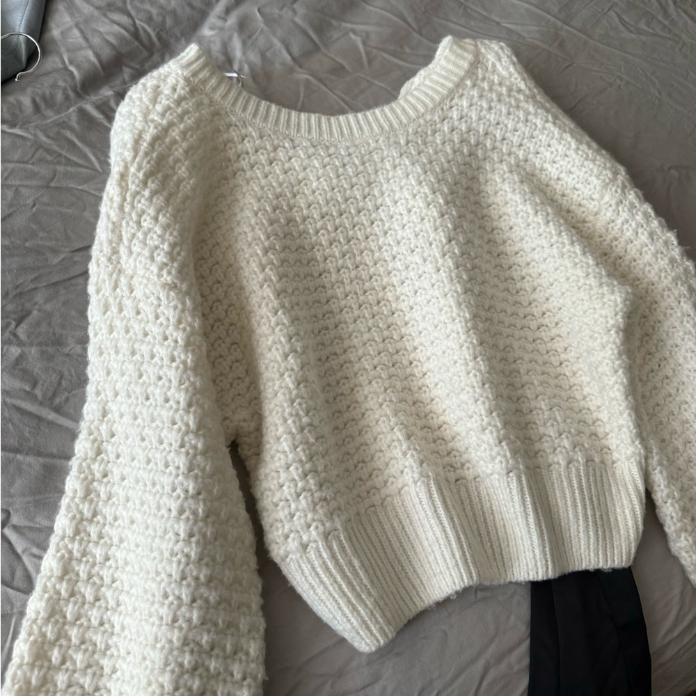 Altar’d State Bow Detail Sweater - Picture 3 of 5